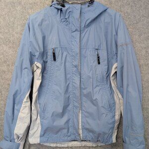 Columbia Omni-tech Jacket Windbreaker Mesh Spring Outdoor Sports Medium Hood